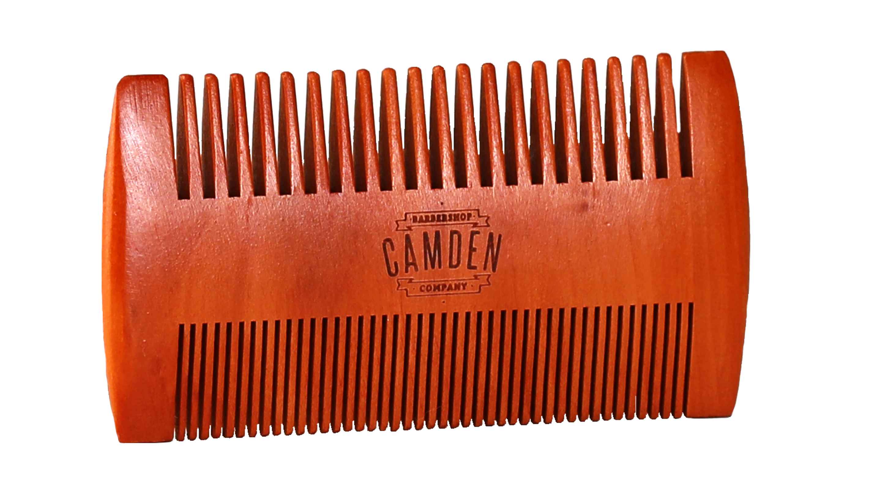 Bartkamm aus Birnenbaumholz inkl. Etui von Camden Barbershop Company